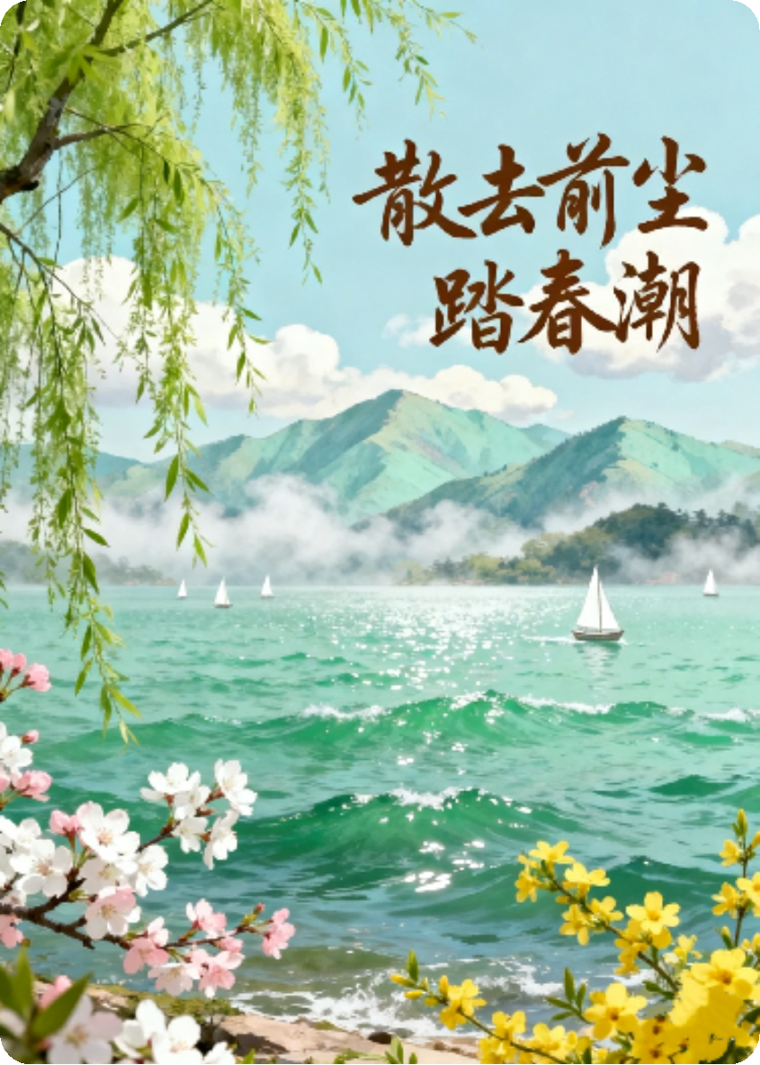 散去前尘踏春潮