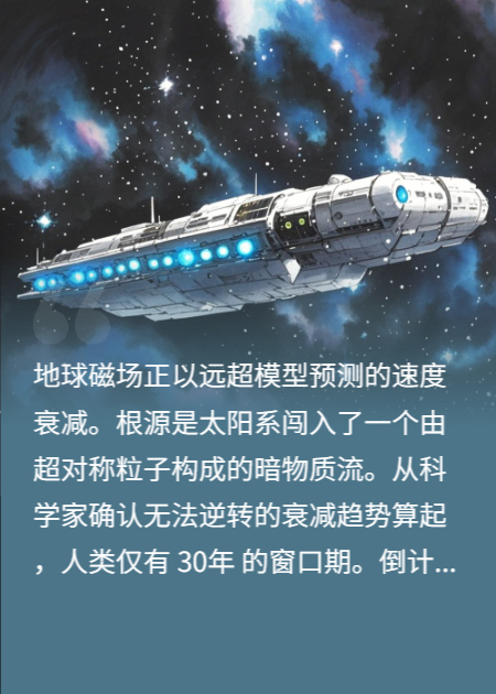 异星迷城：开局磁暴末日，人类的出路在哪？