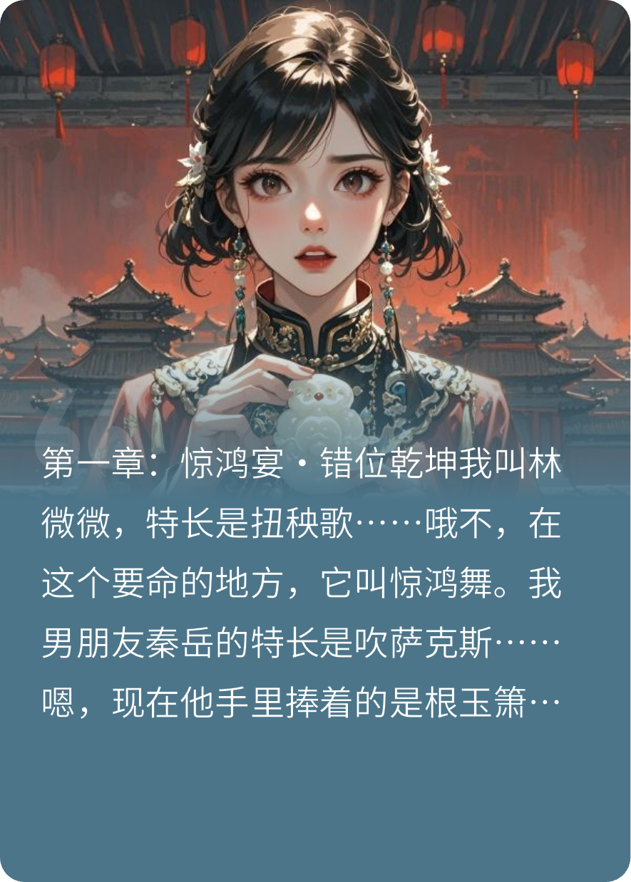 我说我会扭腰，他说他会吹箫