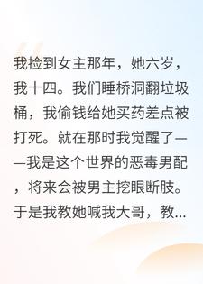 捡到六岁女主，可是我是恶毒男配还是个黄毛啊！