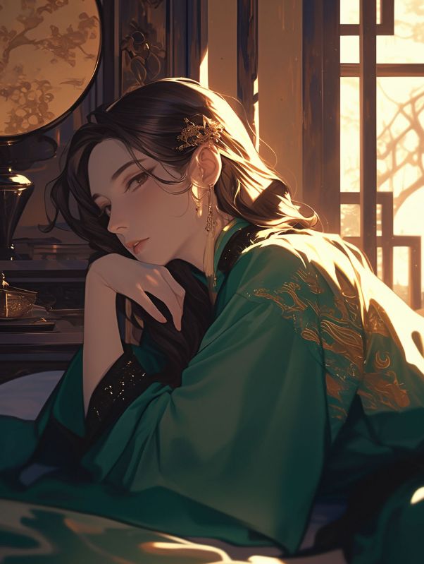 独留清风伴落花