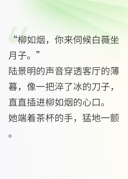 全城笑我守活寡，老公却在下一盘大棋