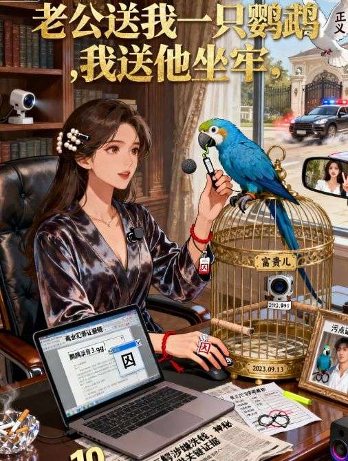 老公送我一只鹦鹉，我送他坐牢