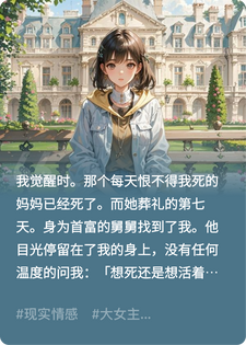 妈妈死后，首富舅舅找到了我