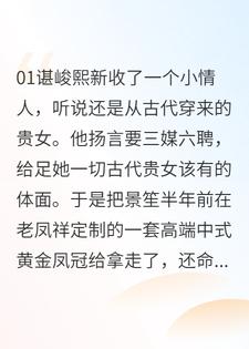 百亿总裁丈夫收了个古穿今的贵女金丝雀