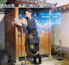 因为太菜，系统让我从扫厕所开始