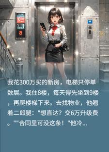 300万买房却要爬一层待遇，我反手卖房后，小区炸锅了