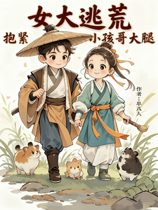 女大逃荒抱紧小孩哥大腿