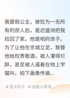 外室子蛰伏七年，只为替小青梅报复我这个假公主