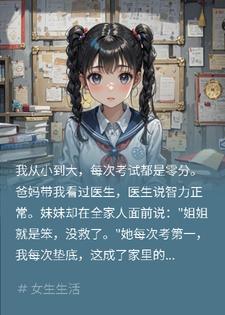 次次考0分后，全家人笑我笨，号称天才的妹却慌了