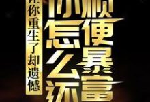 让你重生了却遗憾，你怎么还顺便暴富了？（李毅唐雪）最新章节免费阅读-阳光书屋